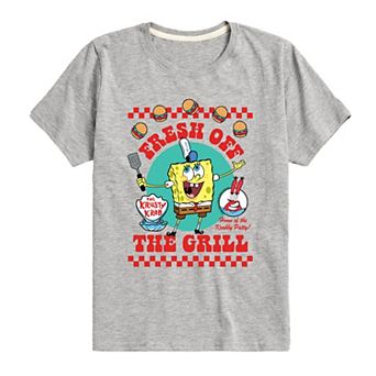 Boys 8-20 Spongebob Fresh Off The Grill Graphic Tee