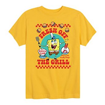 Boys 8-20 Spongebob Fresh Off The Grill Graphic Tee
