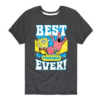 Boys 8-20 Spongebob Best Friends Ever Graphic Tee