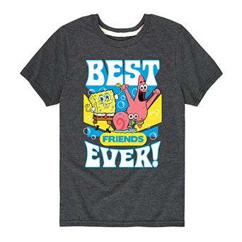 Boys 8-20 Spongebob Best Friends Ever Graphic Tee