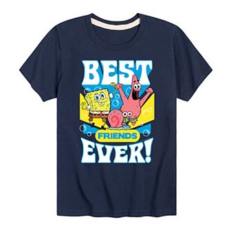 Boys 8-20 Spongebob Best Friends Ever Graphic Tee