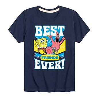 Boys 8-20 Spongebob Best Friends Ever Graphic Tee