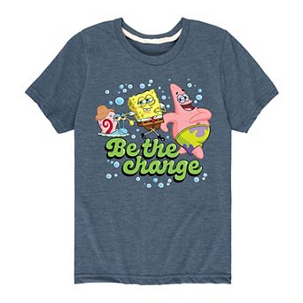 Boys 8-20 Spongebob Be The Change Graphic Tee