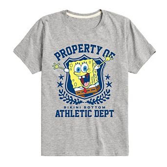 Boys 8-20 Spongebob Bikini Bottom Athletic Dept. Graphic Tee