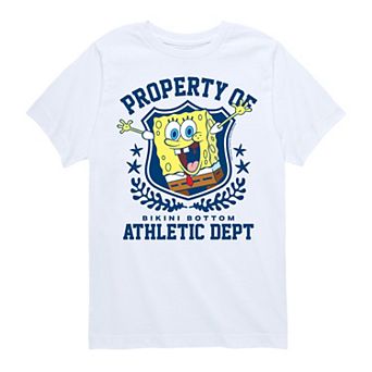 Boys 8-20 Spongebob Bikini Bottom Athletic Dept. Graphic Tee