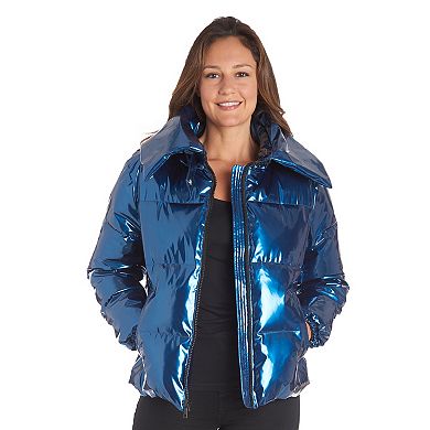 Women's Fleet Street Shiny Puffer Coat