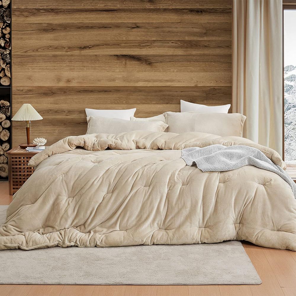 Byourbed Thicker Than Thick Coma Inducer Oversized Comforter Standard Plush Filling Birch