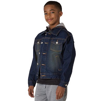 Vibes Boy's Denim Trucker Jacket