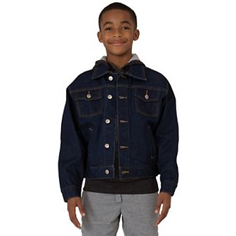 Vibes Boy's Denim Trucker Jacket