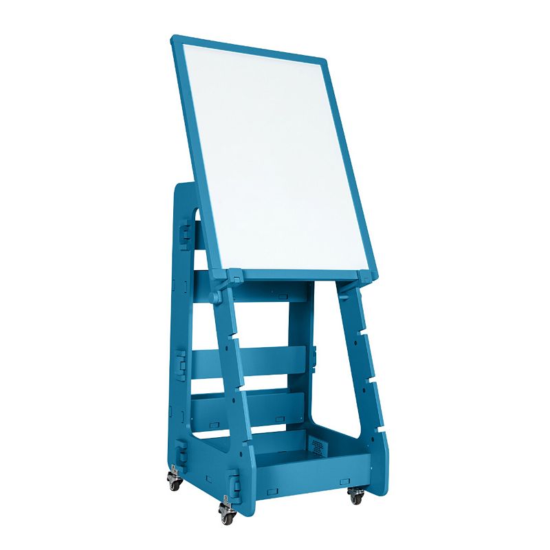 48 x 36 inch Mobile Magnetic Double-Sided Reversible Whiteboard Height Adjust