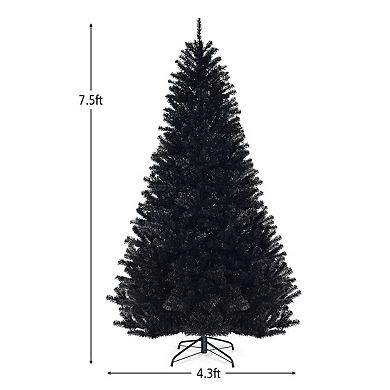 7.5 Feet Hinged Artificial Halloween Christmas Tree