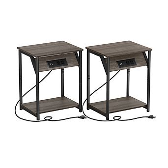 Set Of 2 Plug-in Series Side Table