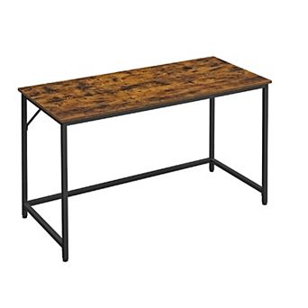 Compter Desk, Home Office Small Study Workstation, Industrial Style PC Laptop Table