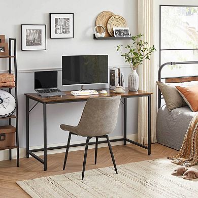 Compter Desk, Home Office Small Study Workstation, Industrial Style PC Laptop Table