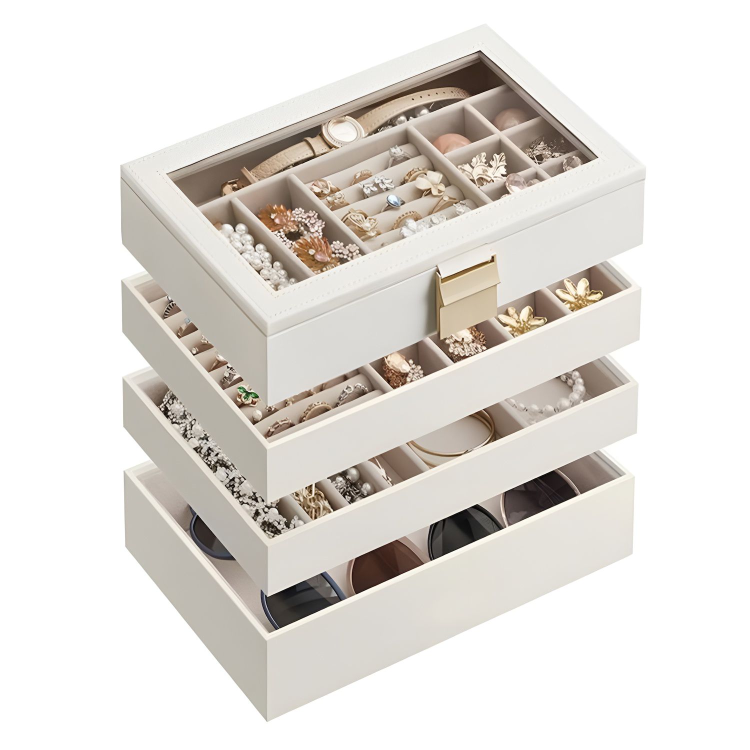 Stackers Large Expandable Jewelry Storage Tray