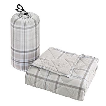 Coleman® Reversible Sherpa Indoor-Outdoor Throw Blanket
