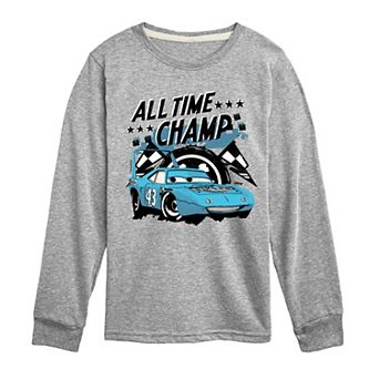 Disney / Pixar's Cars Boys 8-20 All Time Champ Long Sleeve Graphic Tee