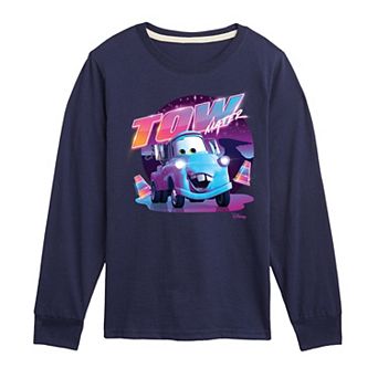 Disney / Pixar's Cars Tow Mater Boys 8-20 Long Sleeve Graphic Tee