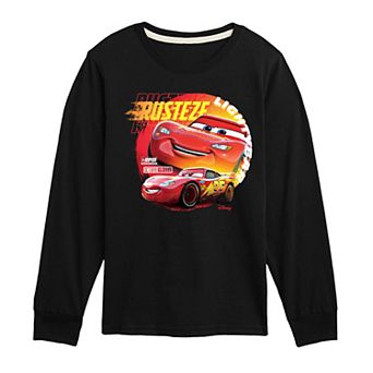 Disney / Pixar's Cars Lightning McQueen Boys 8-20 Rusteze Long Sleeve Graphic Tee