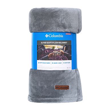 Columbia Super Soft Plush Fleece Blanket