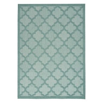 Nourison Modern Trellis Indoor/Outdoor Area Rug