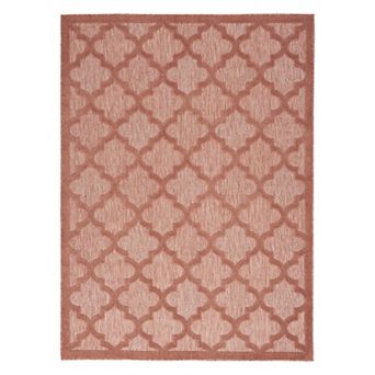 Nourison Modern Trellis Indoor/Outdoor Area Rug