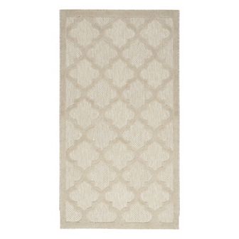 Nourison Modern Trellis Indoor/Outdoor Area Rug