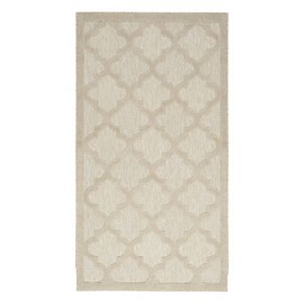 Nourison Modern Trellis Indoor/Outdoor Area Rug