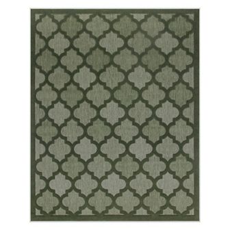 Nourison Modern Trellis Indoor/Outdoor Area Rug