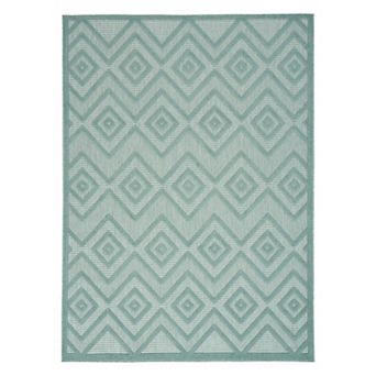 Nourison Versatile Modern Diamond Indoor/Outdoor Area Rug