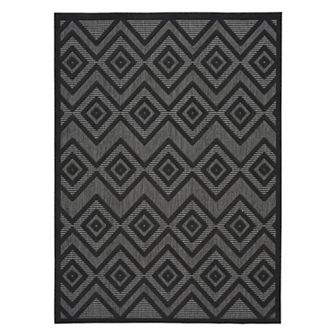 Nourison Versatile Modern Diamond Indoor/Outdoor Area Rug