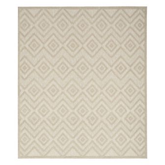 Nourison Versatile Modern Diamond Indoor/Outdoor Area Rug