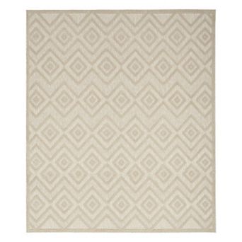 Nourison Versatile Modern Diamond Indoor/Outdoor Area Rug