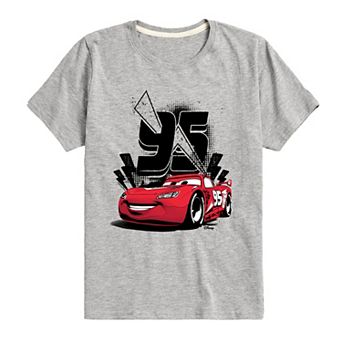 Disney / Pixar's Cars Lightning McQueen Boys 8-20 95 Graphic Tee