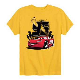 Disney / Pixar's Cars Lightning McQueen Boys 8-20 95 Graphic Tee