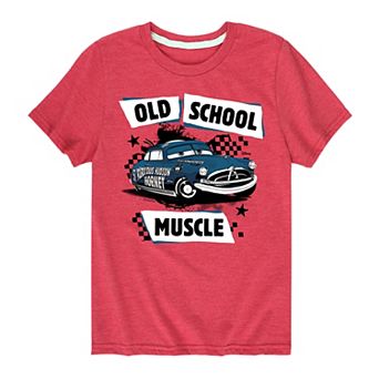 Disney / Pixar's Cars Boys 8-20 Old School Muscle Graphic Tee