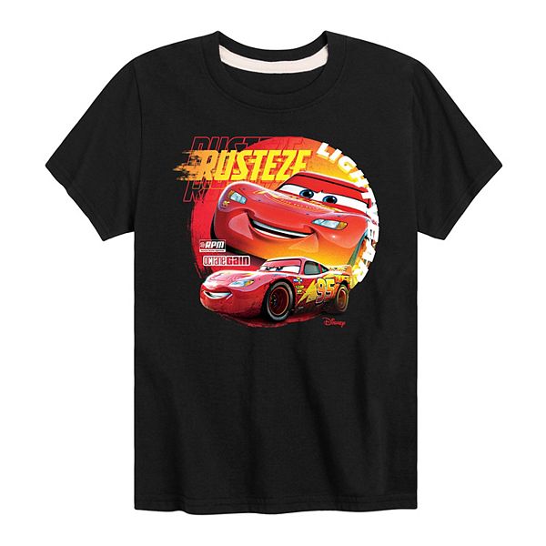 Disney / Pixar's Cars Lightning McQueen Boys 8-20 Rusteze Graphic Tee