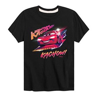 Disney / Pixar's Cars Lightning McQueen Boys 8-20 Kachow Graphic Tee