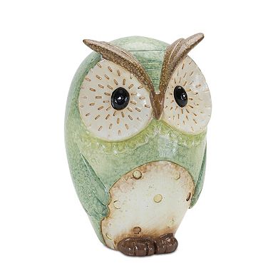 Melrose 3-Pack Terra Cotta Owl Figurines