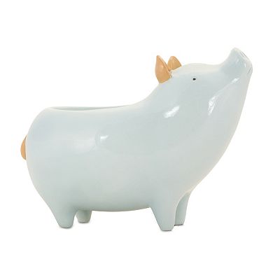 Melrose 4-Pack Chic Pig Planters