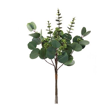 Melrose Artificial Mixed Eucalyptus Bundle 6-piece Set