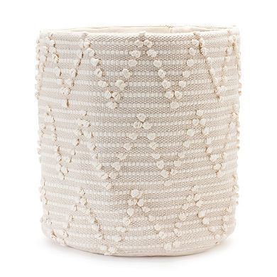 Melrose 2-Piece Woven Cotton Basket Table Decor