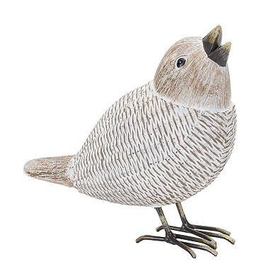 Melrose 2-Piece Wicker Bird Figurine Table Decor