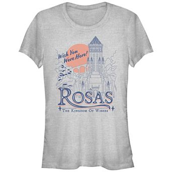 Disney's Wish Juniors' Rosas Kingdom Postcard Graphic Tee