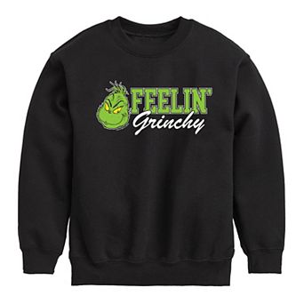 Boys 8-20 Dr. Seuss Feelin' Grinchy Fleece Sweatshirt