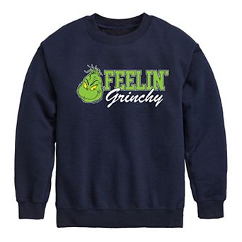 Boys 8-20 Dr. Seuss Feelin' Grinchy Fleece Sweatshirt