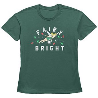 Disney's Tinker Bell Juniors' Fairy & Bright Graphic Tee