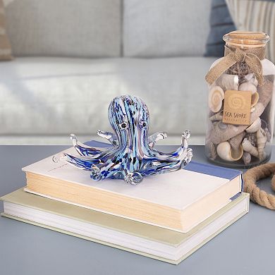 Home Essentials Glass Octopus Table Décor