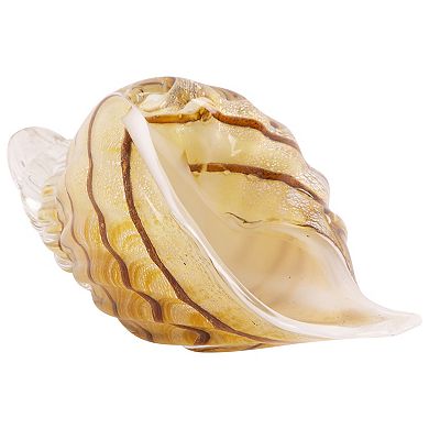 Home Essentials Glass Conch Shell Table Décor