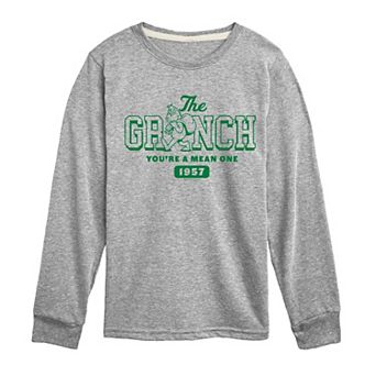 Boys 8-20 Dr. Seuss Grinch 1957 Long Sleeve Graphic Tee